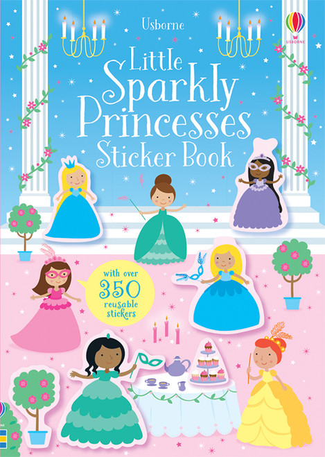 Little Sparkly Princesses Sticker Book 1