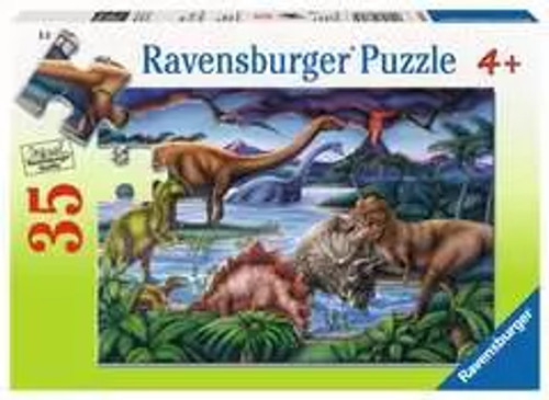 Dinosaur Playground   35 Pc Puzzle