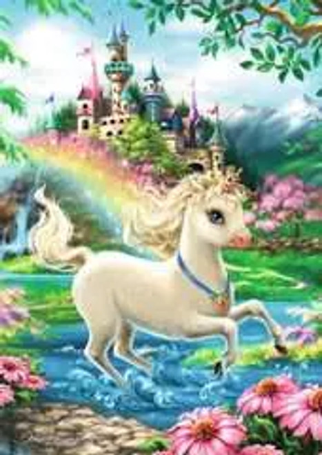 Unicorn Castle 35 Pc Puzzle