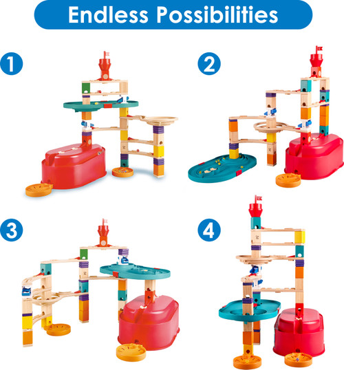 Quadrilla Stack Track Builder Set 1