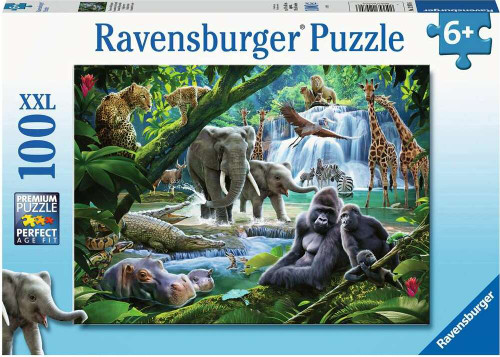 Jungle Animals (100 pc Puzzle) 1