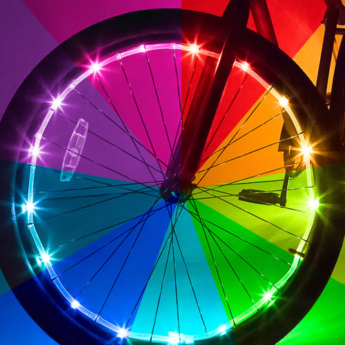 brightz color morphing led bicycle spoke light