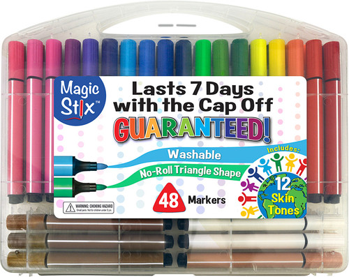 Faber-Castell Duo Tip Washable Markers - 24 count