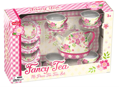 Fancy Tin Tea Set 2
