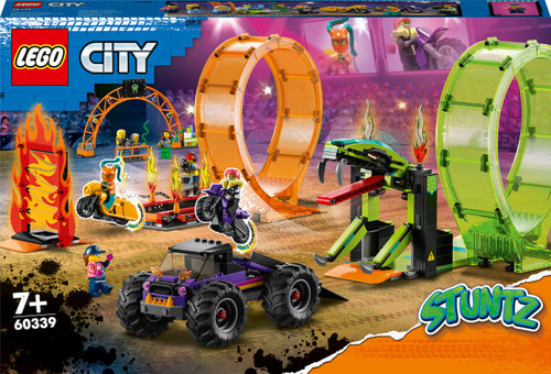 LEGO City Stuntz Double Loop Stunt Arena Set 1
