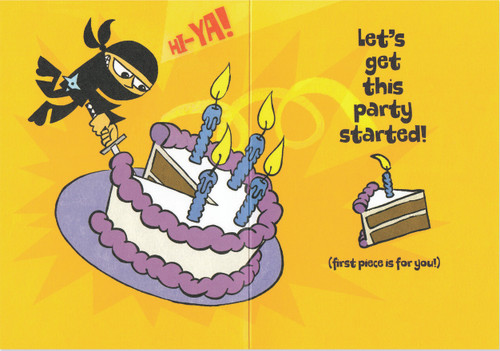 Birthday Zone Card - PlayMatters Toys