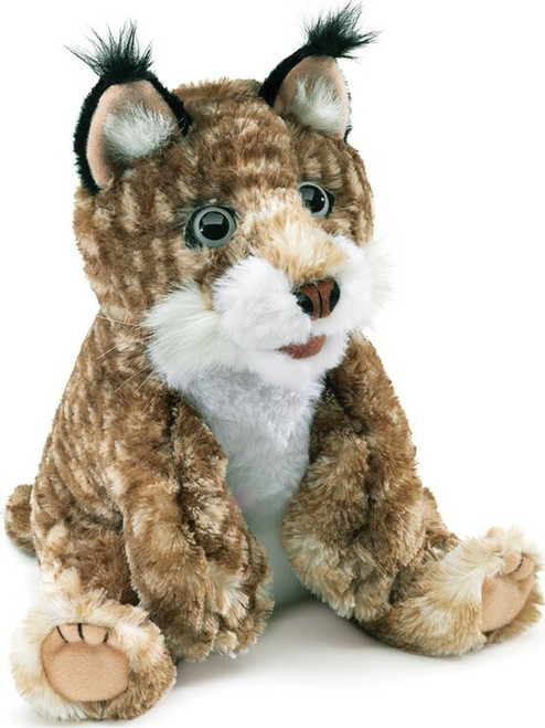 Bobcat Kitten Hand Puppet 1