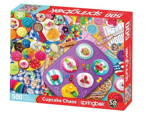 Cupcake Chaos 500 Pc. Puzzle