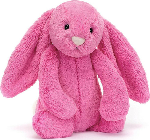Bashful Hot Pink Bunny Medium - PlayMatters Toys