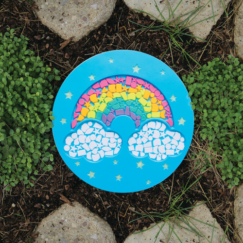 Rainbow Garden Stone 2