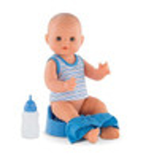 Paul Drink-And-Wet Bath Baby -14 Inch Doll