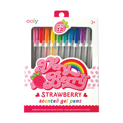 Very Berry Scented Gel Pens Set Of 12