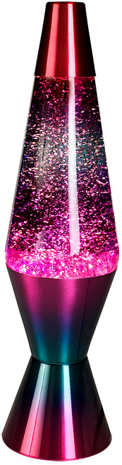 Lava Berry Glitter Lamp 14.5\" 1
