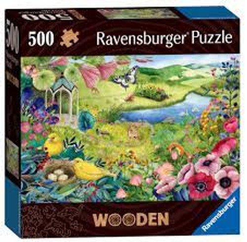Nature Garden 500 Pc Wood Puzzle