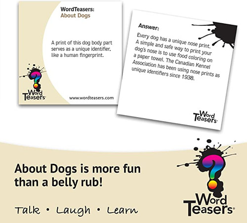 Word Teasers About Dogs
