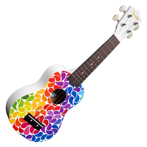 Rainbow Flower Ukulele