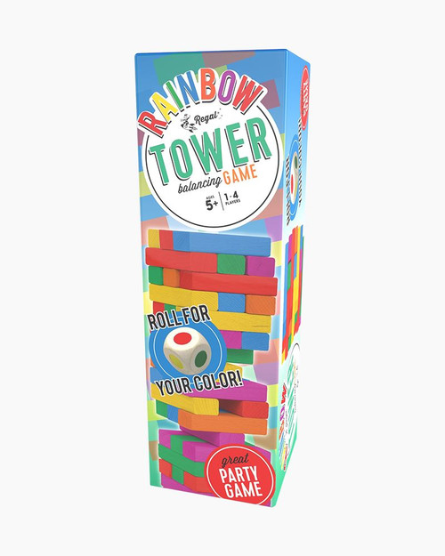 Rainbow Balancing Tower