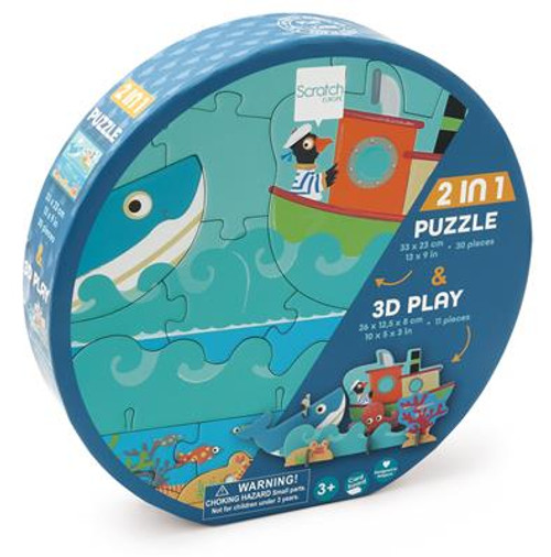 Ocean 30 Pc. 3d Puzzle