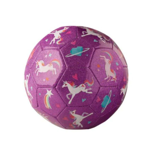 Size 3 Glitter Soccer/Unicorn Galaxy