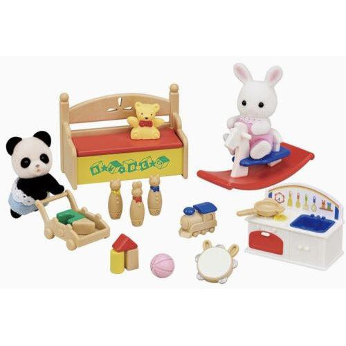 Baby's Toy Box Snow Rabbit And Panda