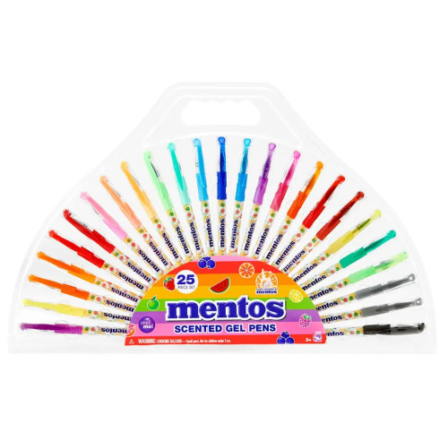 Mentos 25 Count Gel Pens