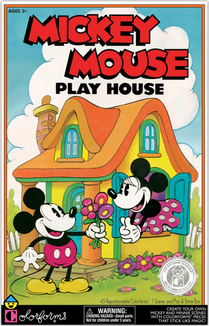 Colorforms Mickey & Minnie Retro Play Set 1