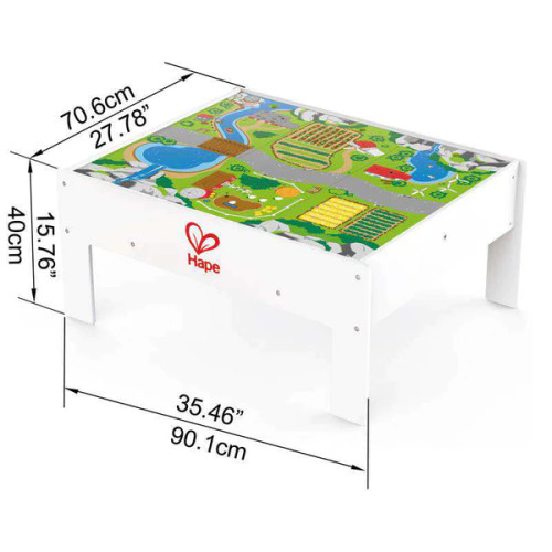 Reversible Train Storage Table