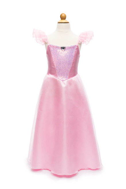 Party Princess Dress, Light Pink, Size 3-4