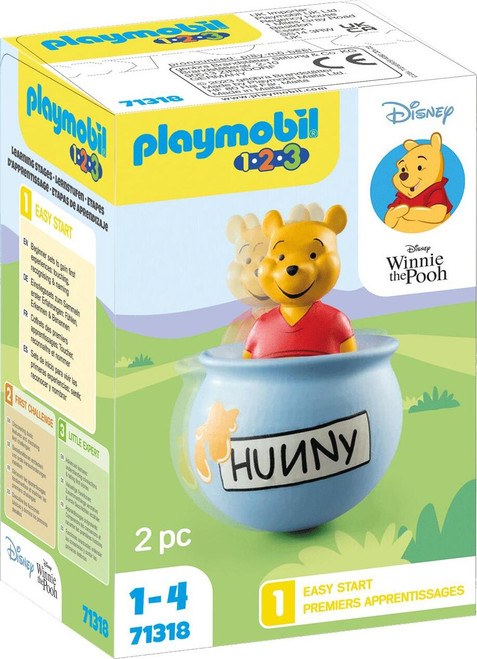 Playmobil 1.2.3 & Disney - Winnie's Counter Balance Honey Pot 1