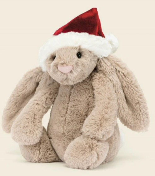 Bashful Christmas Bunny - PlayMatters Toys