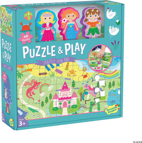 Puzzle & Play: Fantasy Funland Floor Puzzle 1
