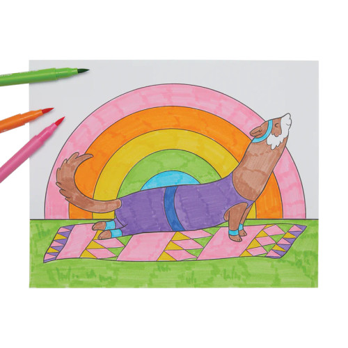 Work & Play Everyday Coloring Book