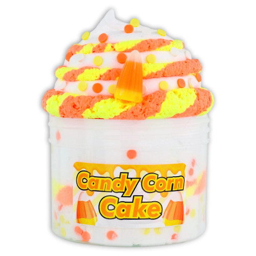 Candy  Corn Cake Dope Slime