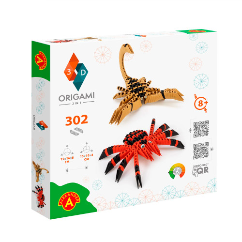 Spider And Scorpion Origami 3d