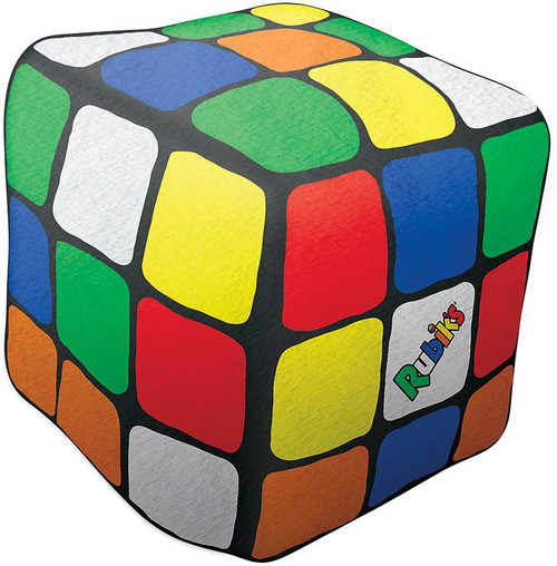 Rubiks Cube 3D Microbead Pillow 1