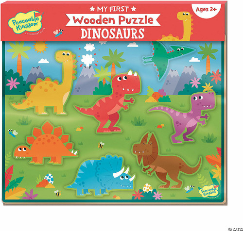 My First Wooden Puzzle: Dinosaurs 1