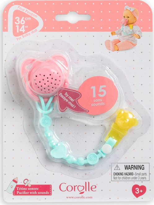 Corolle 14\"/17\" Pacifier with Sounds 2