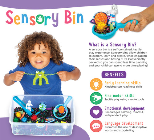 Sensory Bin Outer Space