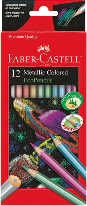12 ct Metallic Colored EcoPencils 1