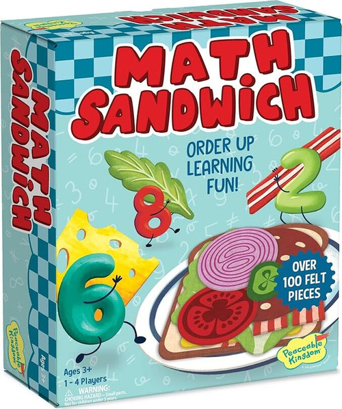Math Sandwich Preschool Math Game 1
