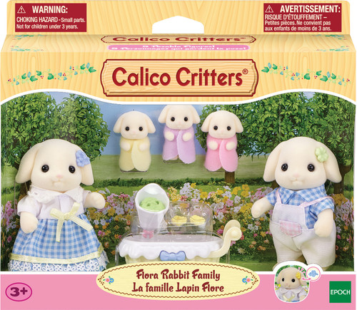 Calico Critters Flora Rabbit Family 2