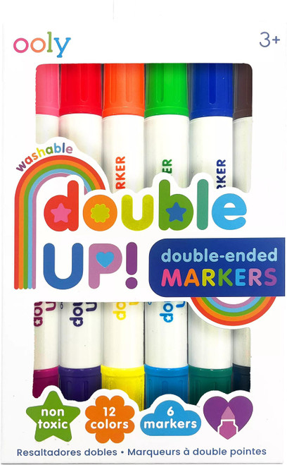 Double Up! Double-Ended Markers - 6 pk 1