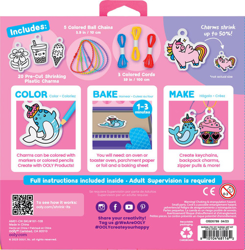 Shrink-Its! D.I.Y. Shrink Art Kit - Cute Crew 2