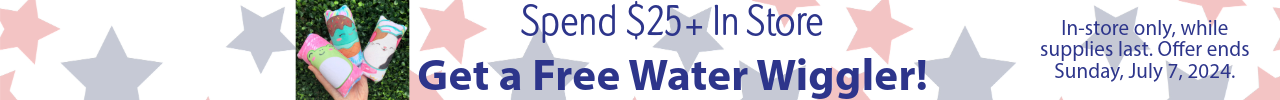 free water wiggler with $25 spend