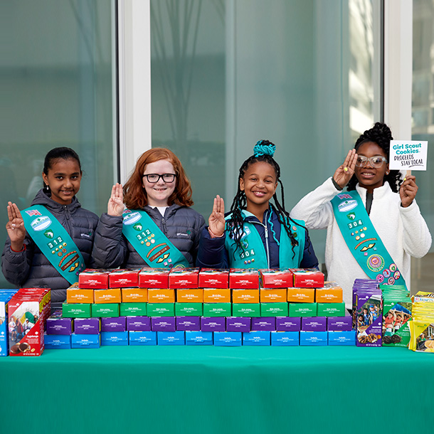 Girl Scout Cookies Pop Up Booth!!