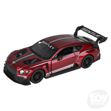 5 Inch Diecast Pull Back Bentley Continental Gt3 (12ct
