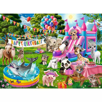 Ravensburger Tiara Birthday Party 100 Pc Puzzle main image 1