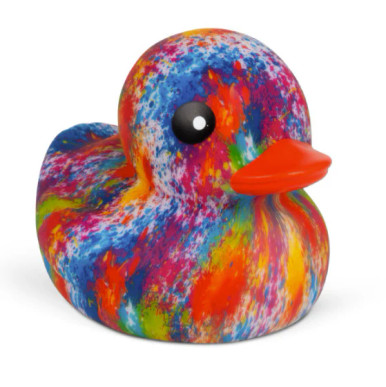 Tie Dye Rubber Duck - PlayMatters Toys