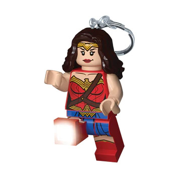 Wonder Woman Lego Keychain Light - PlayMatters Toys
