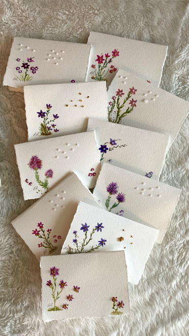 RESERVED Nanette - Handcrafted Card